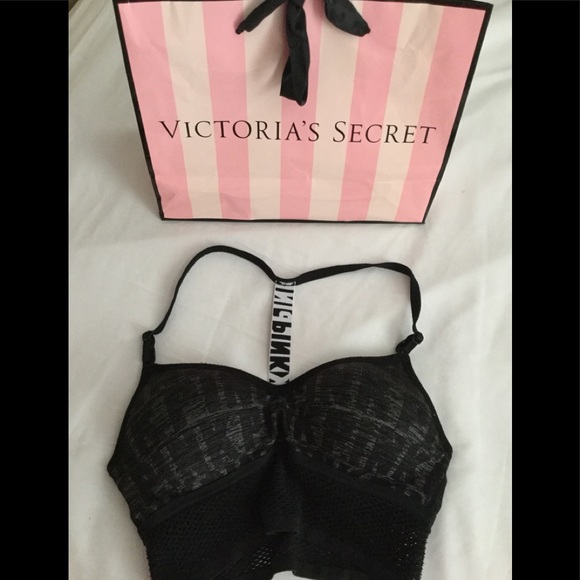 PINK Victoria's Secret Other - 💕Pink 💕Victoria Secret logo Racerback   Bra XS